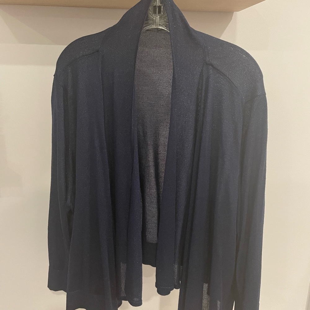 Navy blue shrug